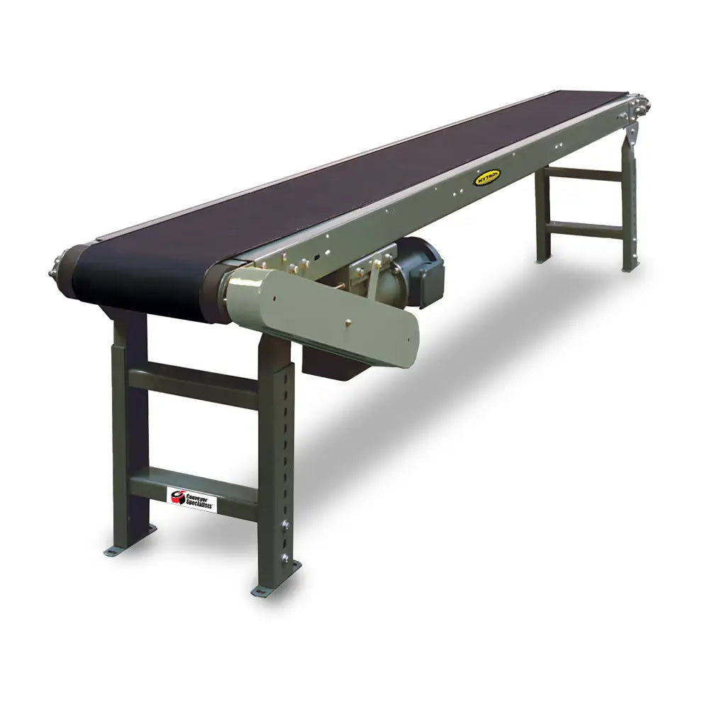 Powered Belt Conveyor – 24"W Belt x 6'L, TA Slider Bed, 75 lb./ft Capacity